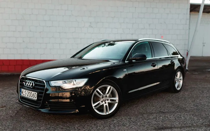 łosice Audi A6 cena 64900 przebieg: 255000, rok produkcji 2013 z Łosice